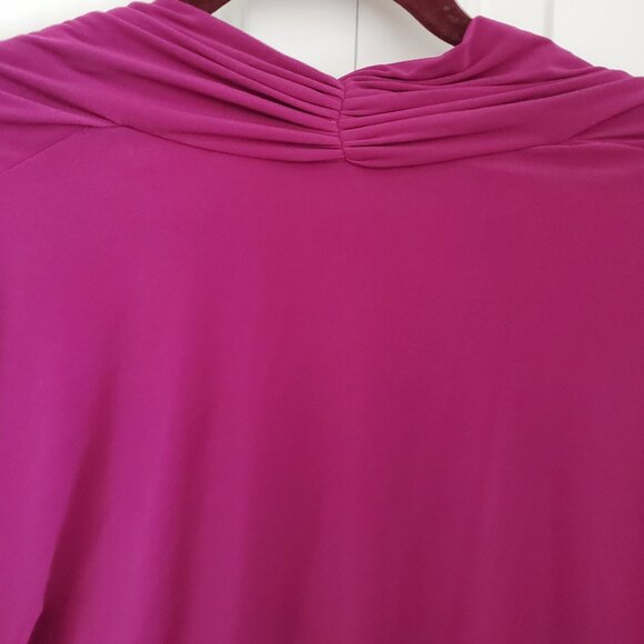 Antthony Original Women 2 piece top, Fushia, 1X - Picture 4 of 13